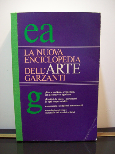 Adp La Nuova Enciclopedia Dell'arte Garzanti / Milano 1991