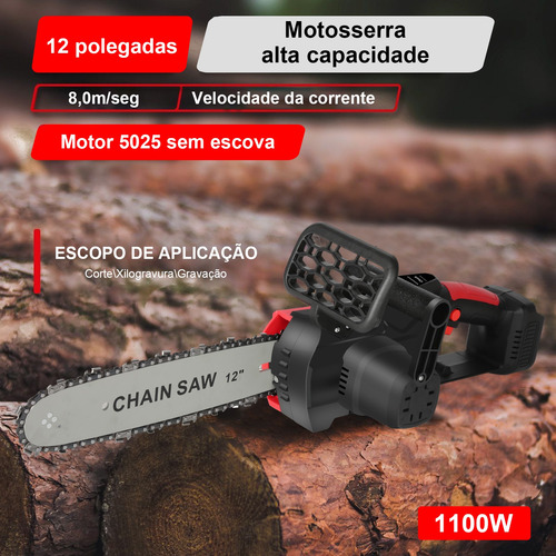 Victool Serrote Elétrico Sem Fio Portátil De 1100w E 21v