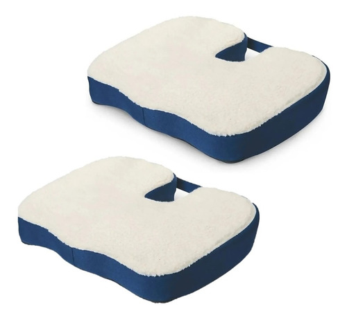 Pack X2 Cojin Lumbar Cojin Silla Oficina Cojin Espalda Ortop