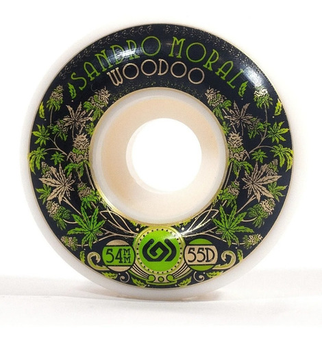 Ruedas De Skate Woodoo Sandro Moral 54mm 55d 