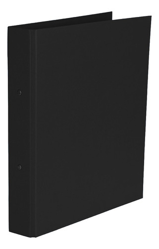 Carpeta Plastica Color A4 2 Anillos X 40mm Polipropileno Ref Color Negro
