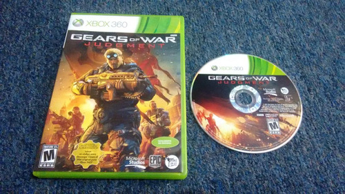 Gears Of War Judgment Para Xbox 360,excelente Titulo,checalo