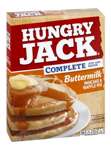Hungry Jack Complete Harina Pancake Buttermilk Importada