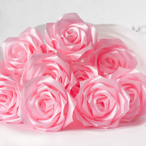 5 Rollos Satinado Decoration Colors Liston 4 Cm 228 Metros