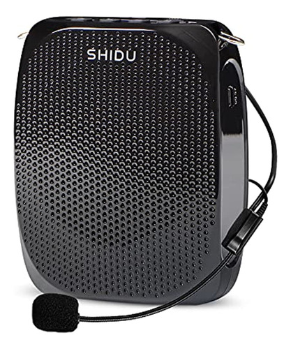 Amplificador De Voz Portátil Shidu Altavoz Personal Micrófon