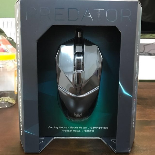 Mouse Gamer Acer Predator 5000dpi 5 Memorias Cestus 300 Rgb Color Negro