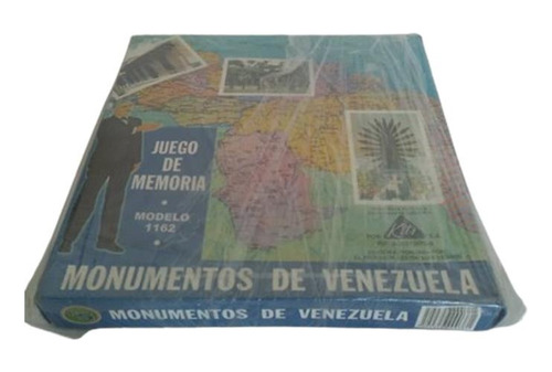Juego De Mesa Memoria Didactico Monumentos / Venezuela