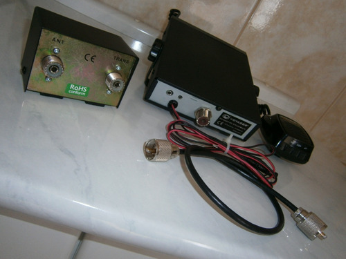 Radio Am/fm 400 Canais Vr-78 Plus Multi + Wattimetro + Cabo (Usado)