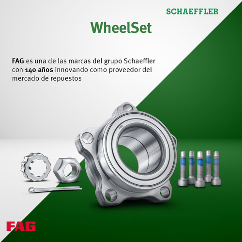 Wheelset Delantero Caddy Maxi 2014-2020 Schaeffler Fag