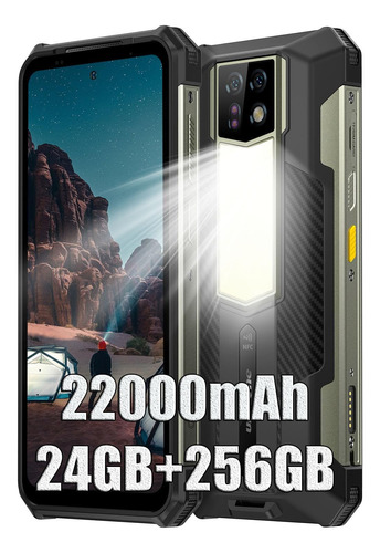 Ulefone Armor 24 4g Móvil Resistente, Mtk G96 24gb+256gb Cel