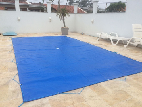 Capa De Piscina 10 Em 1 - Pvc 500 Proteção + Termica 6,5x3,5