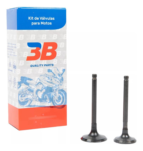 Valvulas Bbb 3b Skua Silver Cx V6 150 Motos Coyote