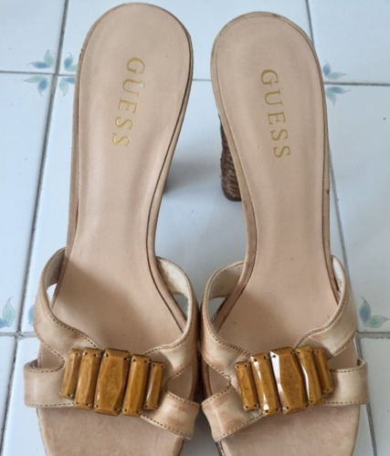 Sandalias Beige Guess