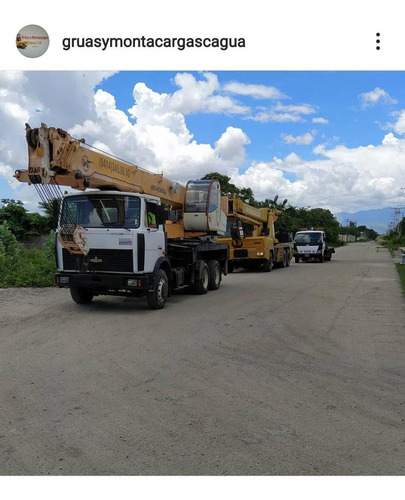 Imagen 10 de 10 de Alquiler De Gruas Telescopicas. Gruas Y Montacargas Cagua.ca