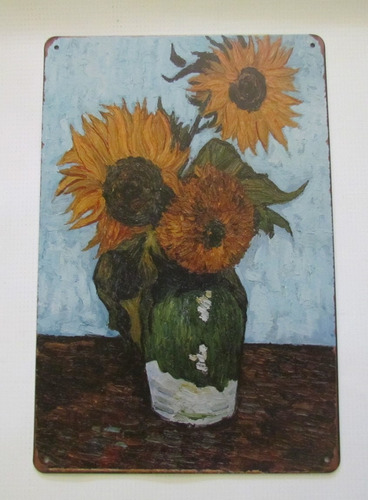 Poster Cartel Vicent Van Gogh Los Girasoles Decoracion Casa 