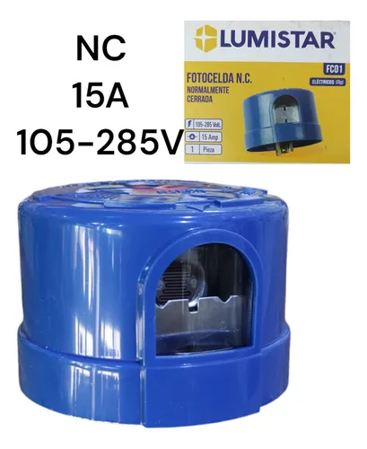 comprar Fotocelda Sin Base 105-285v 15a Normalmente Abierta Lumistar