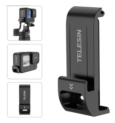 Carga Tipo-c Telesin Impermeable Para Gopro Hero 12/11/10/9