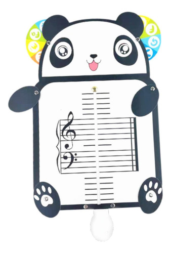 Tablero De Lectura Musical, Tablero De Forma De Panda