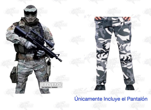 Pantalon Bdu Camo Urban Rap4 Paintball Airsoft Xtrm P