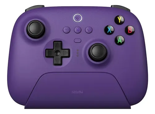 comprar Controle 8bitdo Ultimate Wireless 2,4ghz Com Dock Cor Roxo