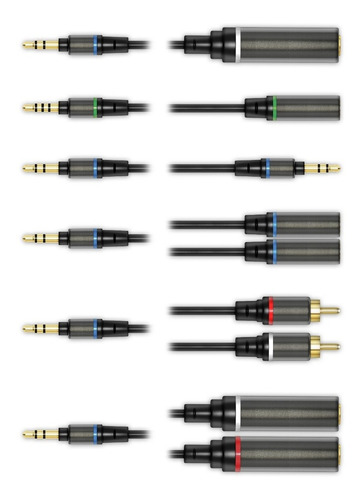 Imagen 3 de 9 de Kit De Cables De Audio Ik Multimedia Iline - Cuotas