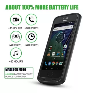 Power Bank Banck Case Funda Bateria Moto G 5 Plus Motorola