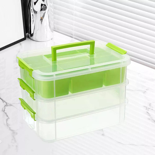 Hu N Caja Almacenamiento Apilable For Niños, Contenedor