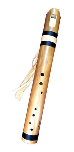 Flauta Nativa Ocarina De Bambu Ramos En Sol. Profesional