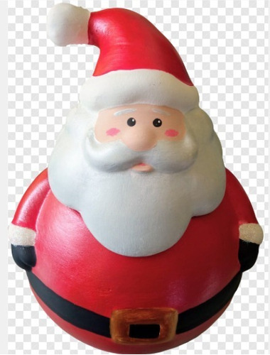 Bombonera De Santa (papa Noel) Decorativa Navideña