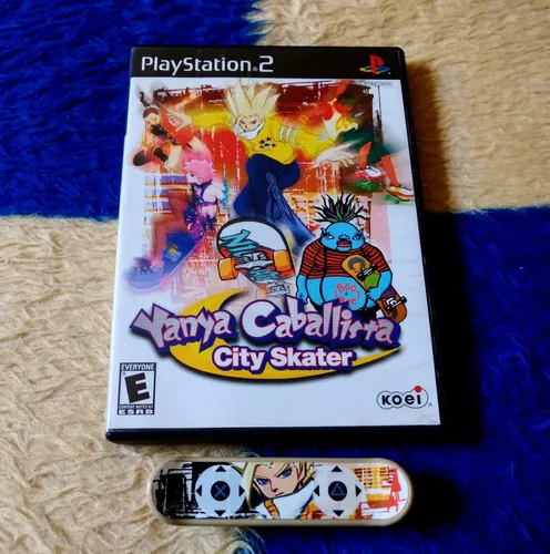 Yanya Caballista City Skater Ps2 Completo + Skate Analogico