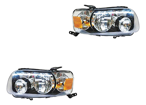 Juego Par Faros Ford Escape 2005 2006  2007 Calidad  Tyc 