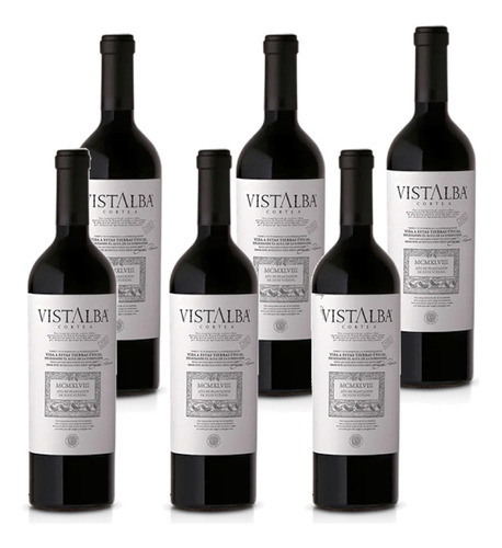 Vino Vistalba Corte A Caja X 6 Unidades