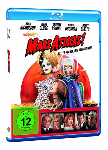 Blu-ray Marte Ataca! - Legendas Em Português - Lacrado