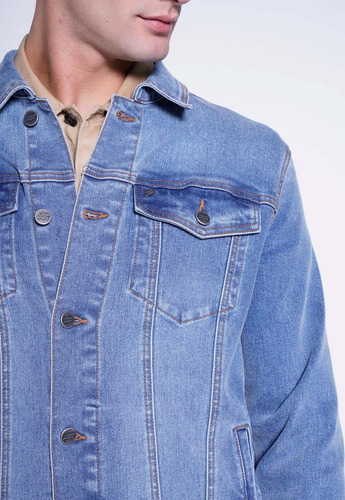 Imagen 3 de 4 de Chaqueta Hombre Sulive Marine Azul Fw 2023 New Man