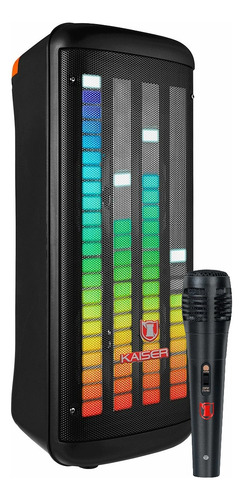Bocina Bluetooth 8puLG Doble Kaiser Msa-0109 Ksr-link Usb Rg