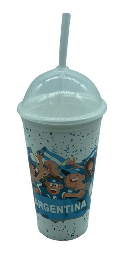 Vaso Tapa Sorbete Argentina Mundial 550 Cc Bazarshop 