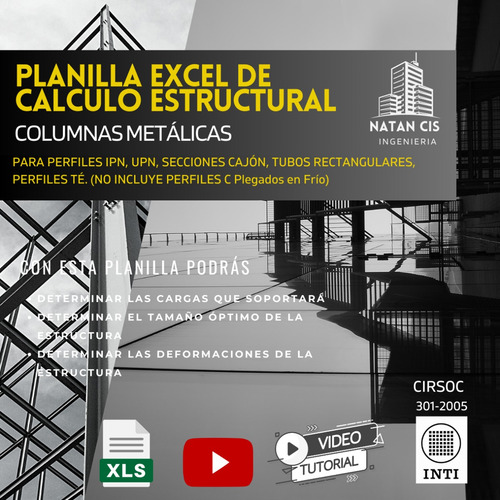 Planilla Cálculo | Columnas Metálicas