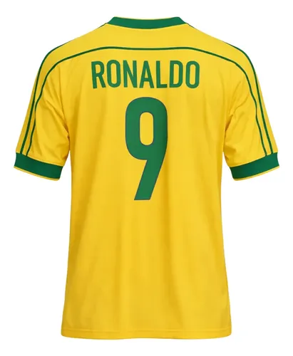 Camisa Brasil Masculina Versão Retrô Comemorativa