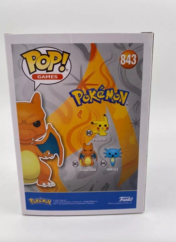 Funko Pop Charizard 843 Pokemon Games (Usado)