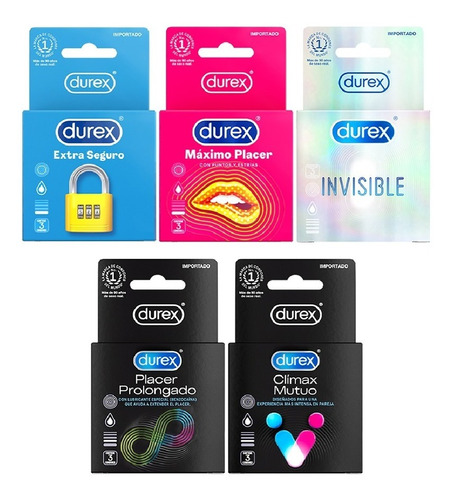 Condones Durex Surtido X 54 Und - Unidad a $2985