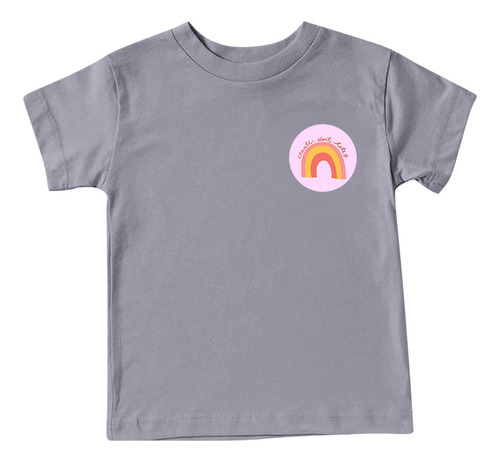 Camisa Casual Moderna Para Niños, Camiseta Infantil Estampad