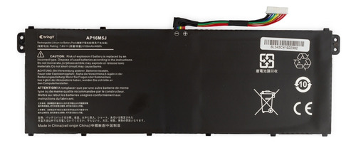 Bateria Para Notebook Acer Aspire 3 A315-510p-34xc 6100 Mah Bateria Preto