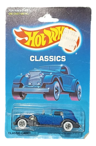 Hot Wheels Classic Caddy Vintage 1988 Leer Descripcion