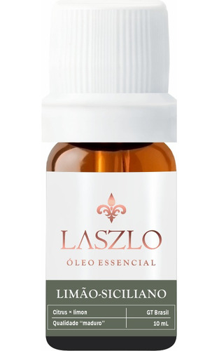 Oleo Essencial De Limão Siciliano 10ml Laszlo