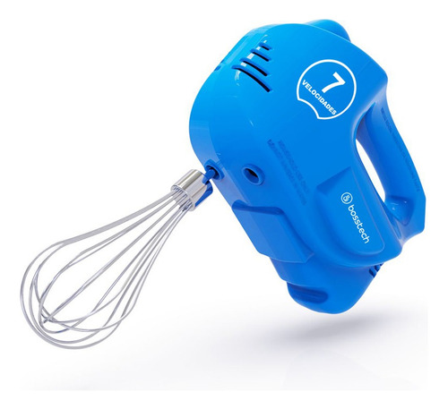 Batidora De Mano 7 Vel Con Bowl 200w Bosstech Bsed-m3-bl