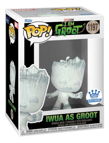 Funko Pop! Marvel I Am Groot Iwua As Groot 1197 Funko Shop (Usado)