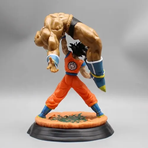 Figura Goku Vs Nappa - Dragon Ball Z Anime Coleccion Vegeta