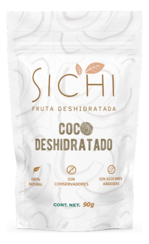 Coco Natural Deshidratado Sichi 90 Grs.