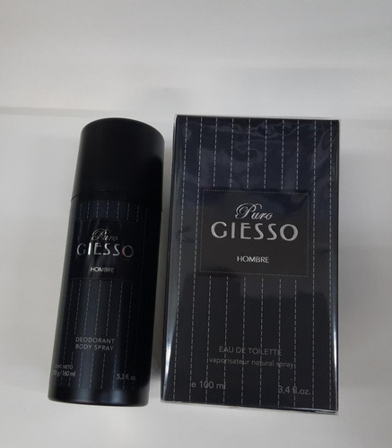 Perfume Giesso Puro X 100 Ml + Desodorante X 150 Ml