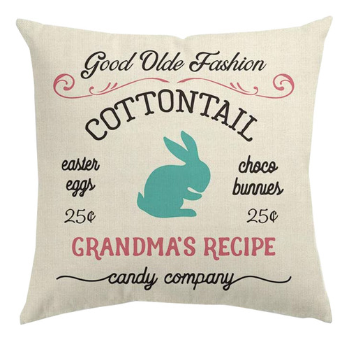 Funda De Almohada R, 4 Unidades, Para El Día De Pascua, Para